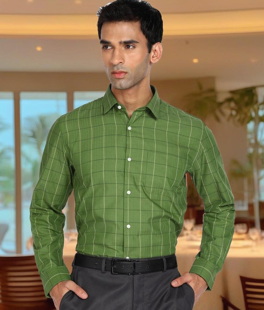 Peter england green shirt top