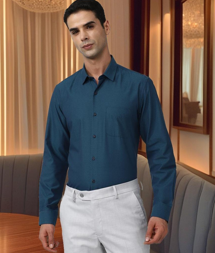 PETER ENGLAND Men Self Design Formal Multicolor Shirt Buy PETER