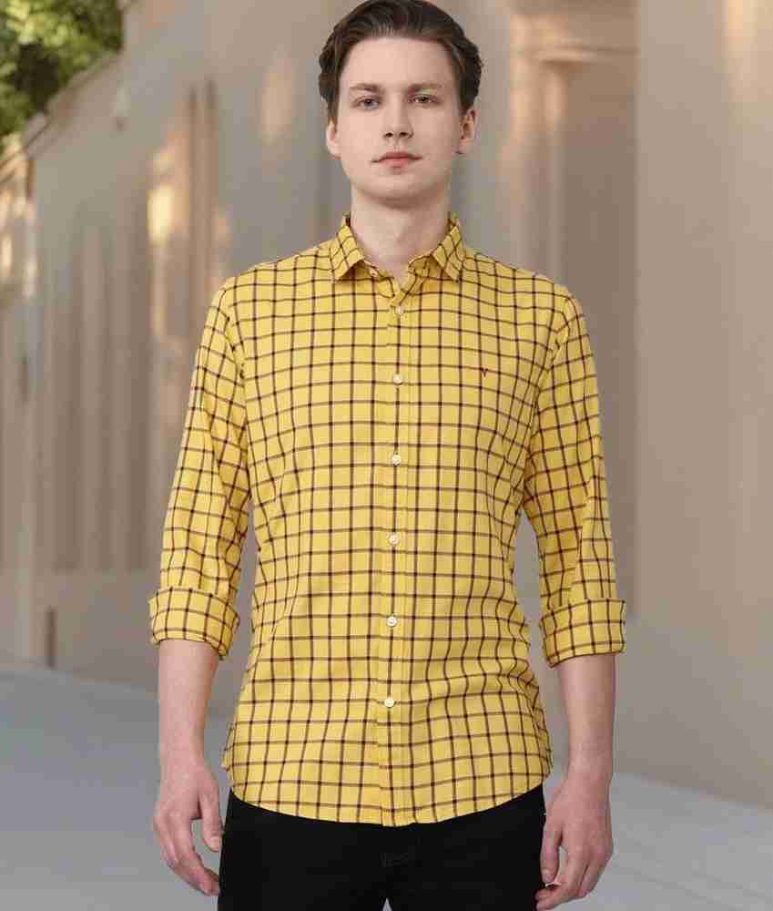 Van yellow outlet checkered