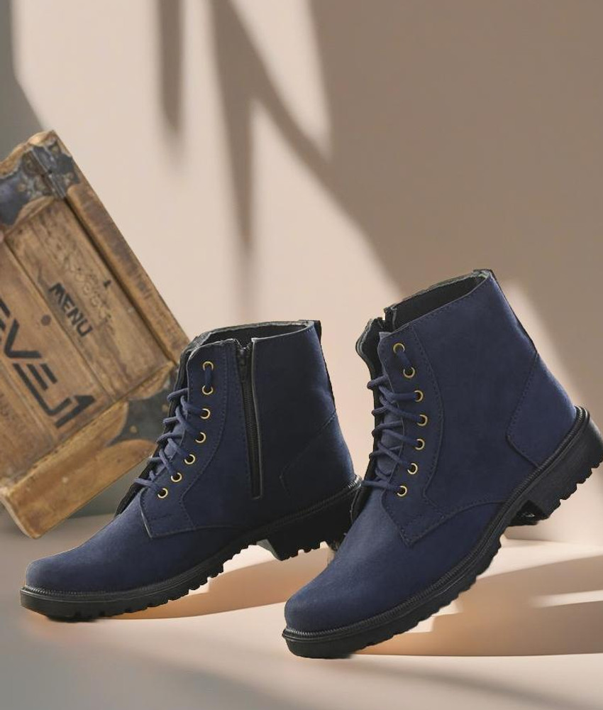 Fox leather boots online
