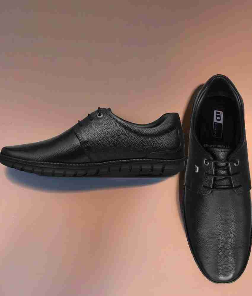 iD Lace Up Leather Formal Shoes Casuals For Men Buy iD Lace Up