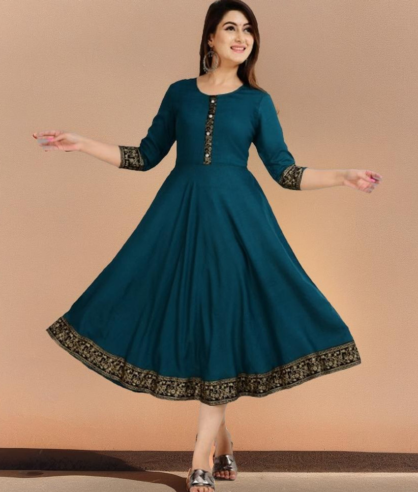 Flared kurti flipkart deals
