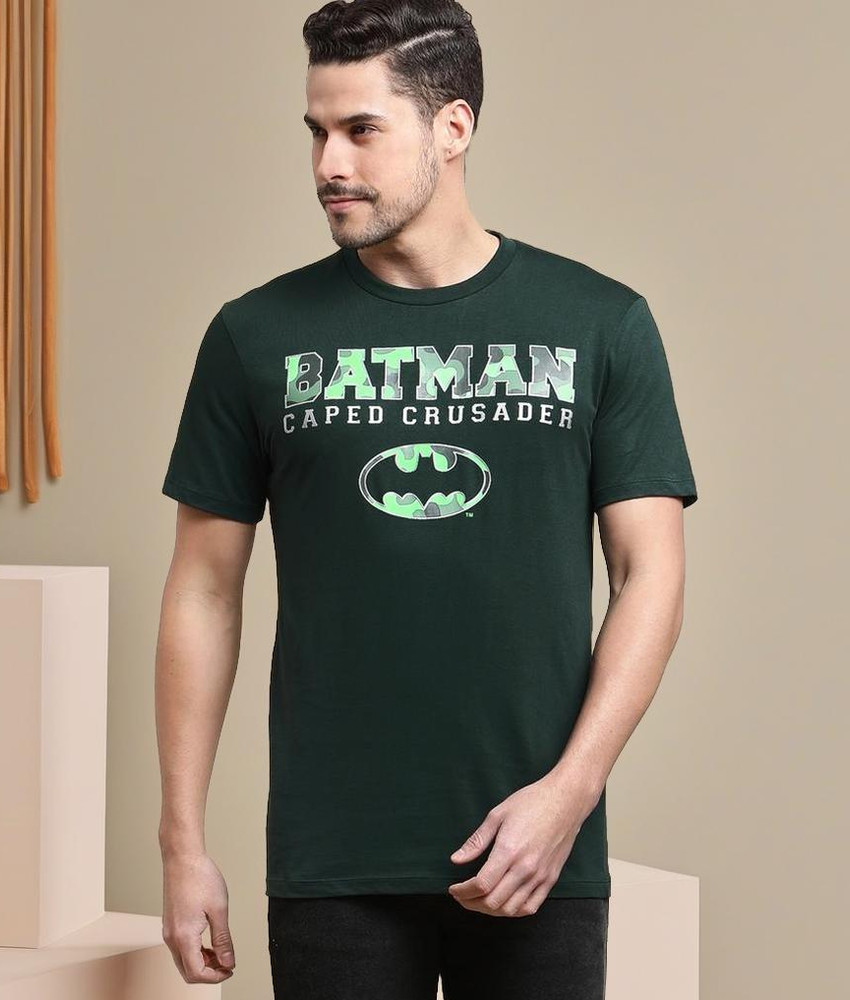 Free Authority Printed Men Round Neck Green T Shirt Buy Free