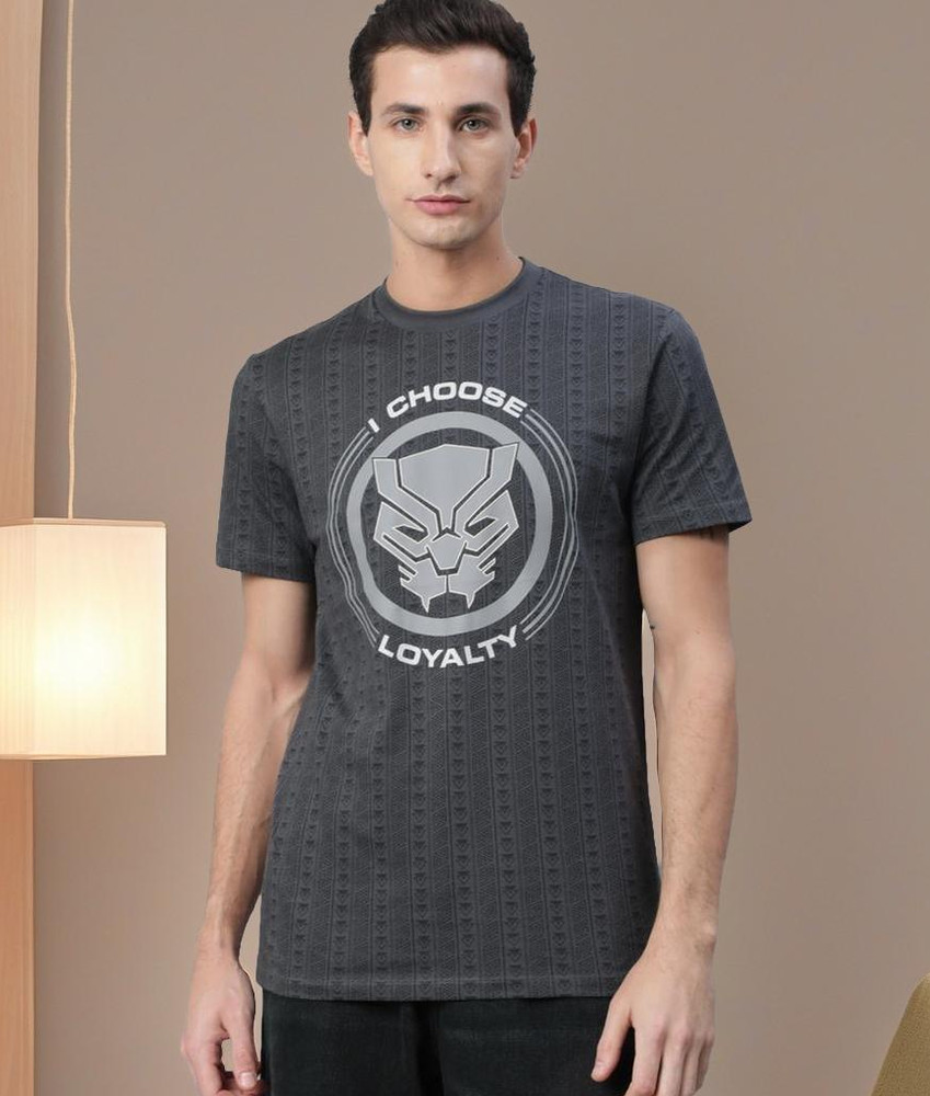 Black panther t shirt flipkart discount
