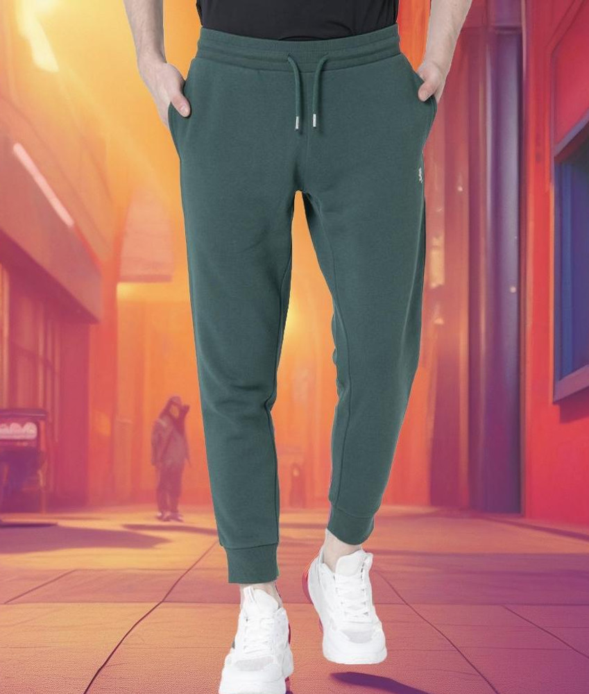 Green and cheap red joggers