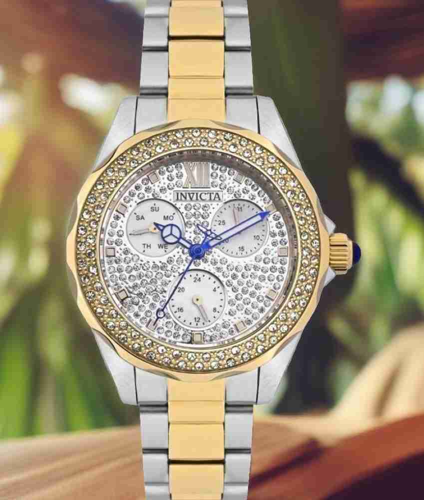 Invicta top white dial