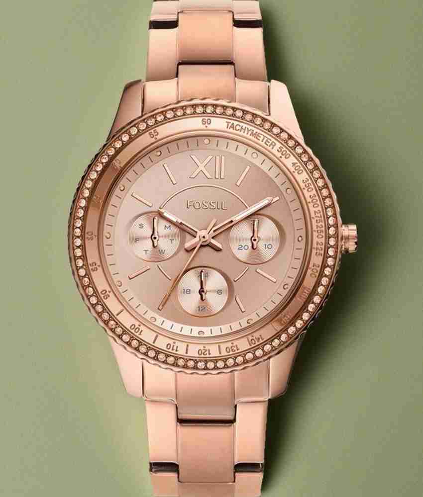 FOSSIL Stella Sport Stella Sport Analog Watch For Women Buy FOSSIL Stella Sport Stella Sport Analog Watch For Women ES5106 Online at Best Prices in India Flipkart