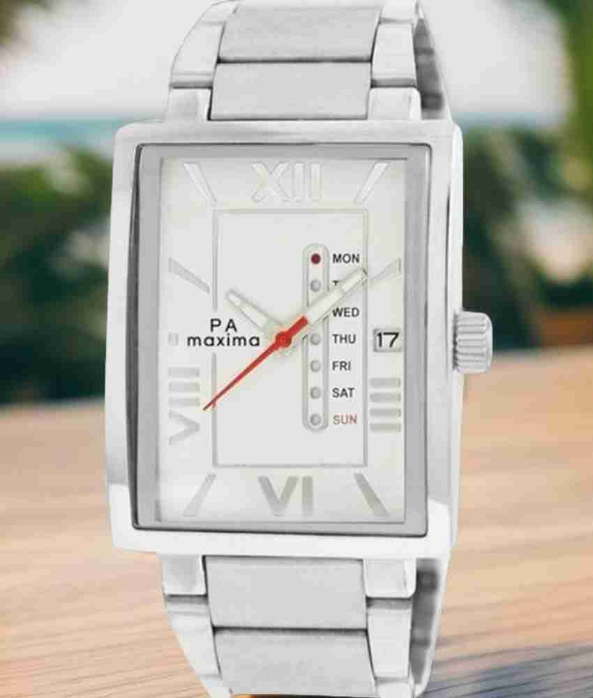 Maxima big dial clearance watches