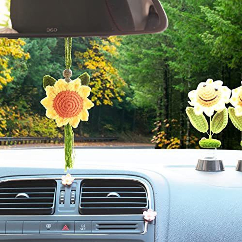 Sunflower rear discount view mirror