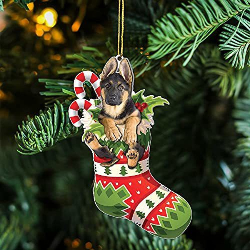 German shepherd ornament online