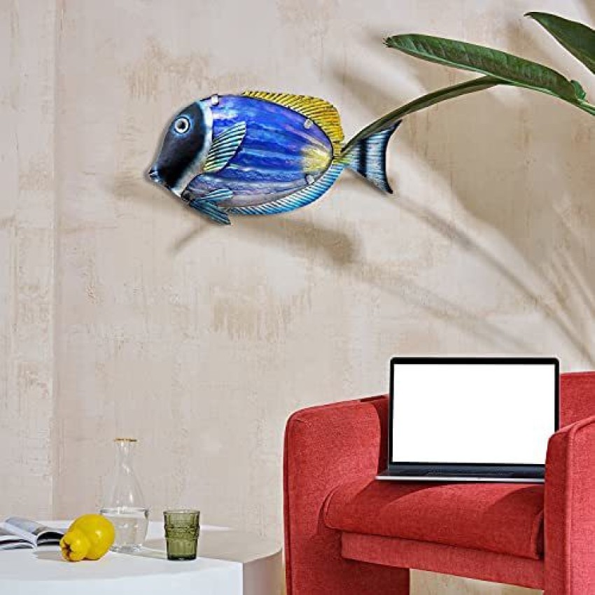 Liffy Metal Fish Wall Decor Fish Art Sculpture Hanging For Outdoor Ocean  Beach Sea Hanging Ornaments Pack of 1 Price in India - Buy Liffy Metal Fish  Wall Decor Fish Art Sculpture