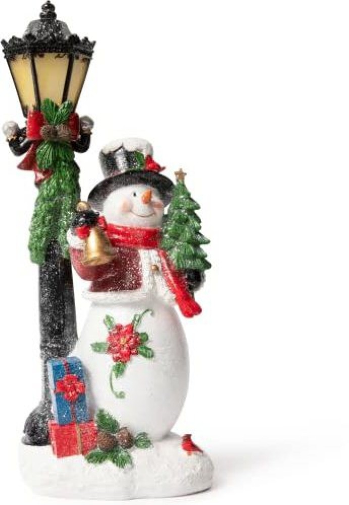 Vp Home Christmas Snowman Decor Christmas Figurines Resin Snowman