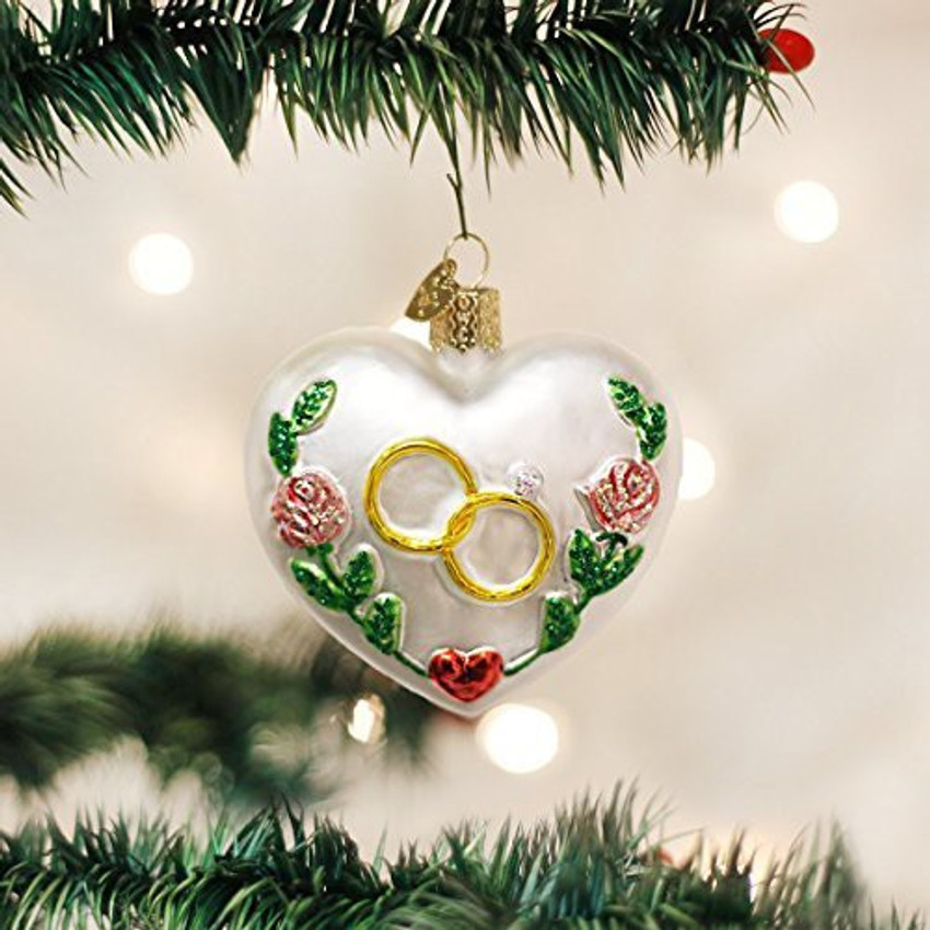 Bride and groom tree ornaments cheap