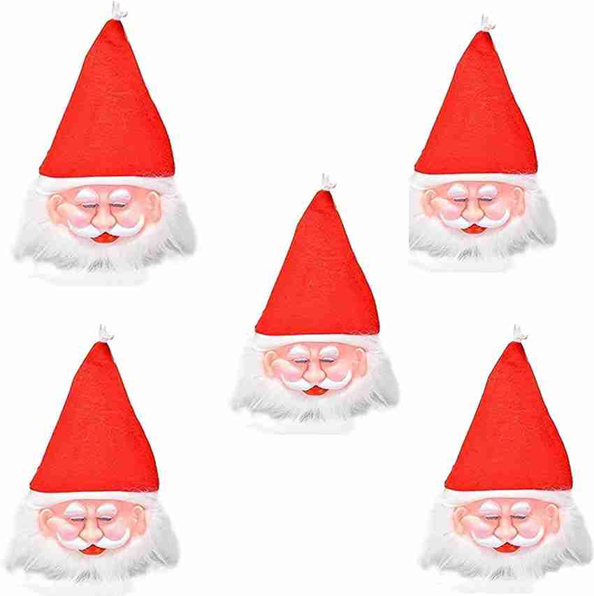 AL ATASH Christmas Santa Claus face mask Santa Claus Cap with