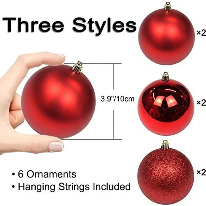 Big top round ornaments