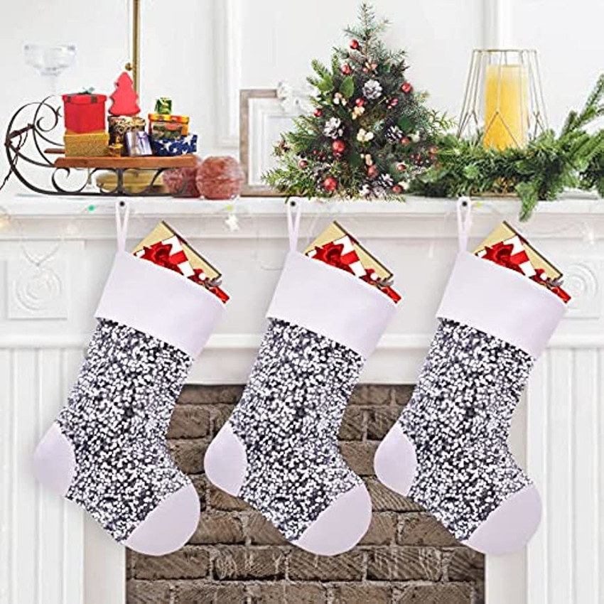 Silver stockings for toddlers cheap