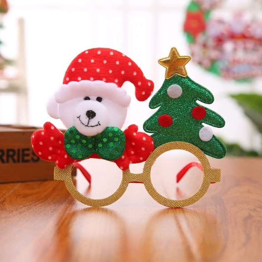 Brown Leaf Christmas Xmas Eyewear Christmas Accessories Glasses