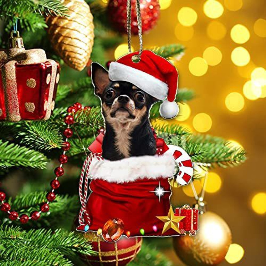 Chihuahua christmas decorations clearance