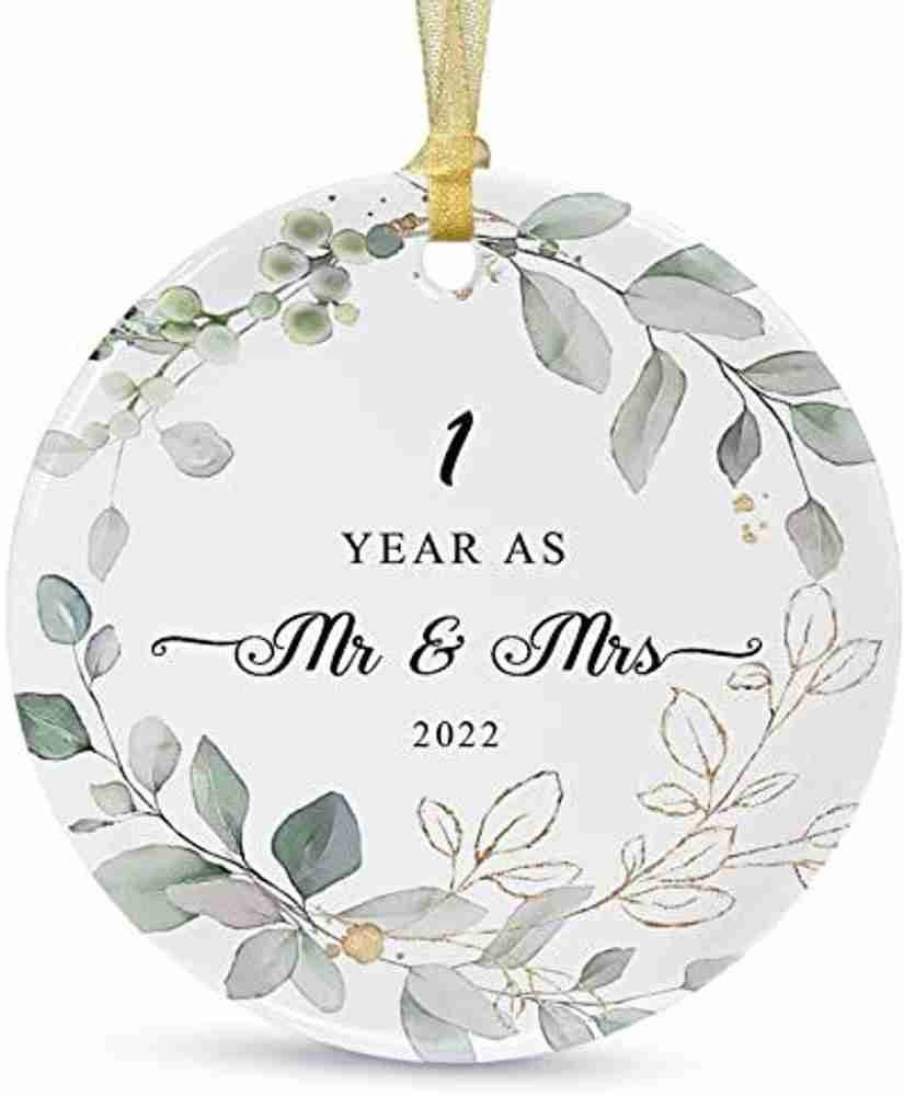 1st anniversary shop ornament