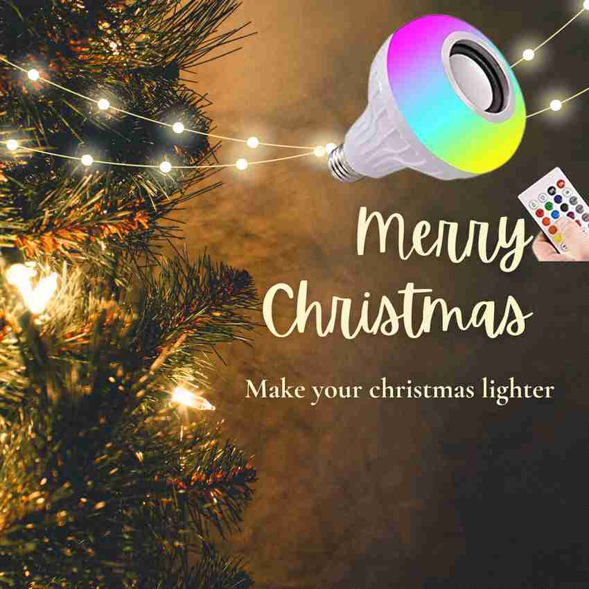 Christmas lights with discount bluetooth speakers