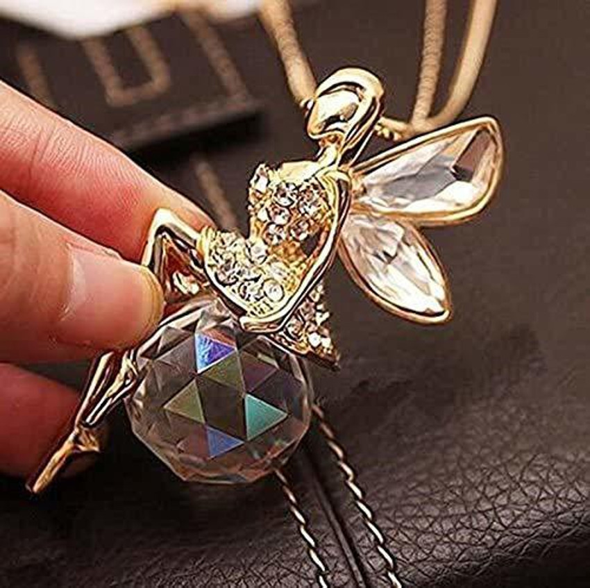 Guardian angel new arrivals car charm