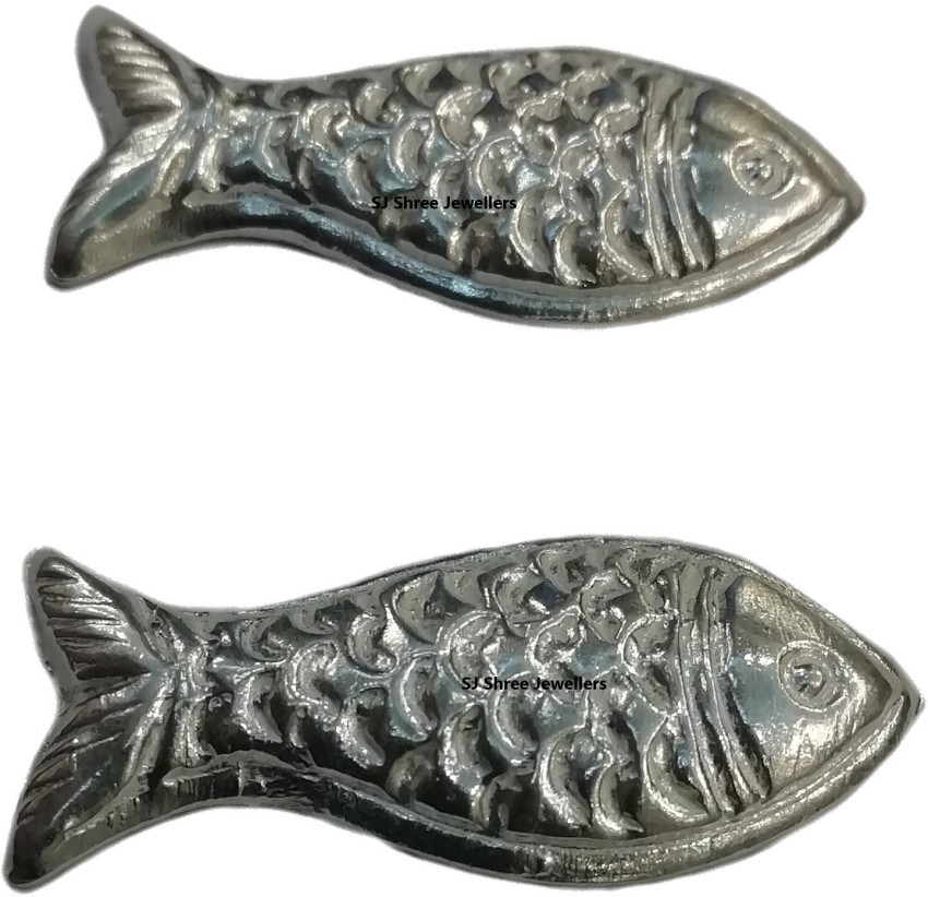 Pure Silver Machhali Fish Pendant