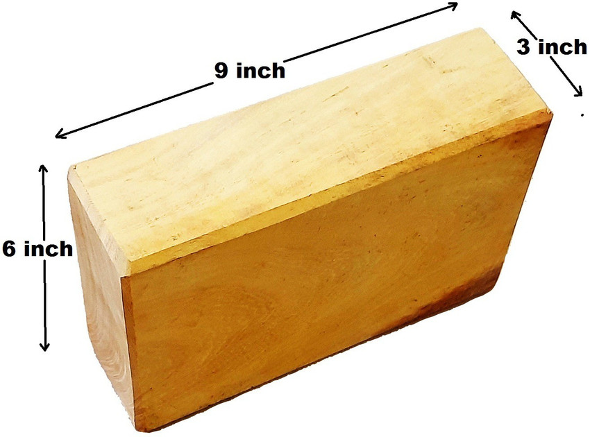 6 inch wood cube online