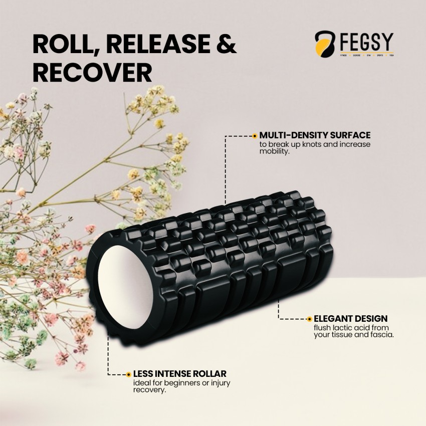 FEGSY Foam Roller For Pain Relief and Muscle Relaxation Yoga