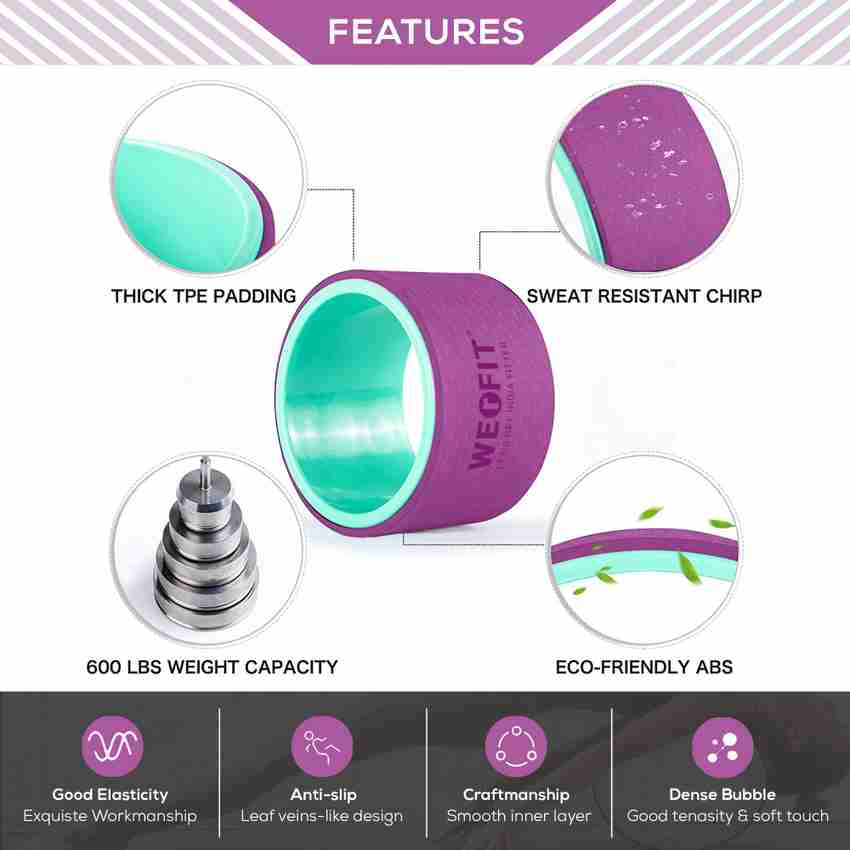 6 inch clearance yoga wheel