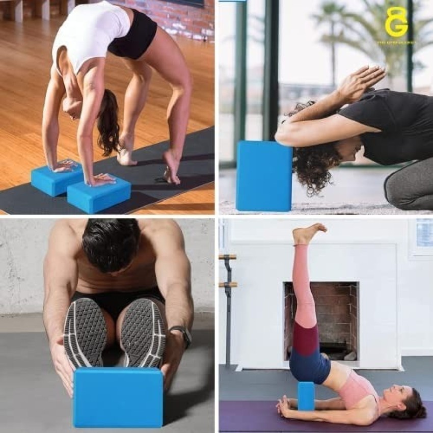 AJRO DEAL Yoga Block / Brick For Yoga, Meditation, Home Gym