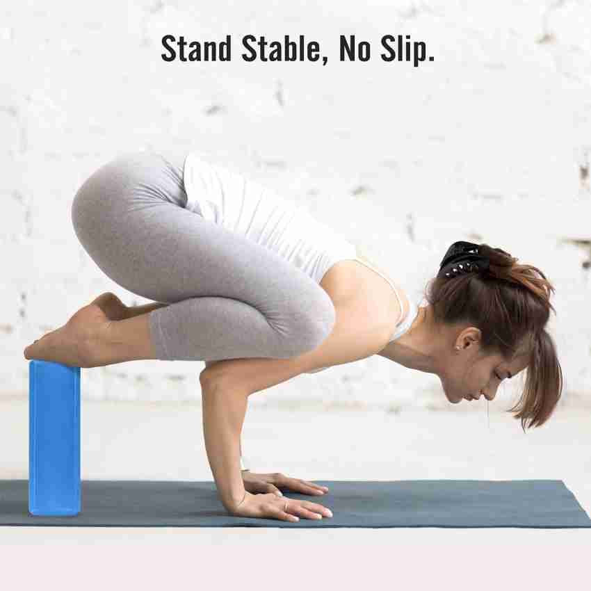 Stretching Blocks Non-Slip Foam Yoga Block Strap For Exercise Fitness Yoga  Block