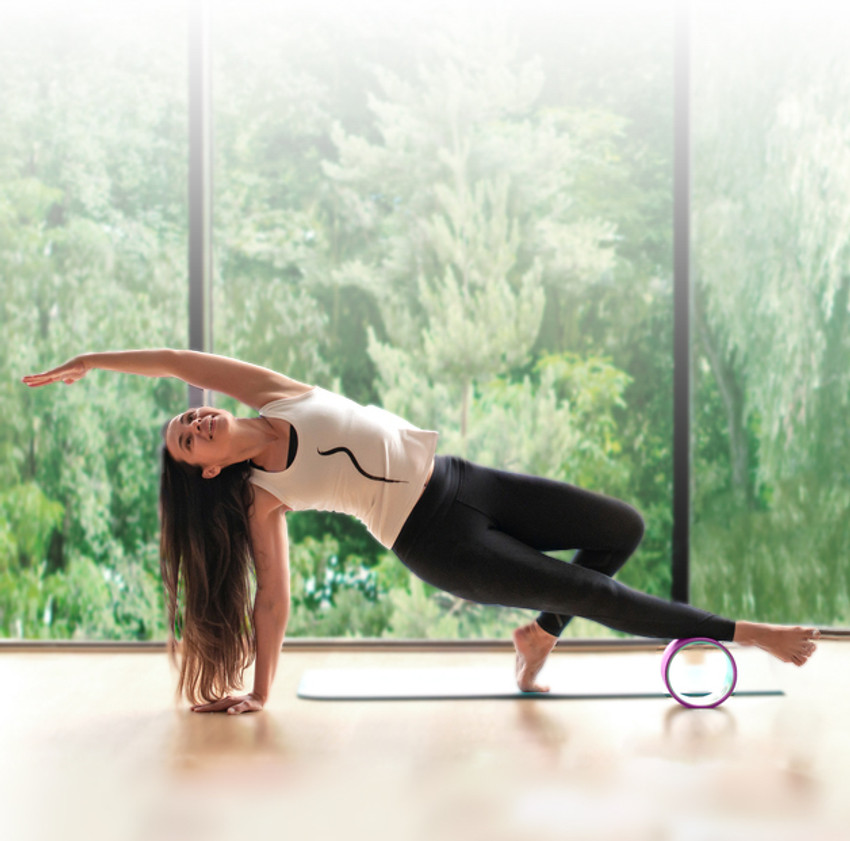 6 inch yoga wheel sales