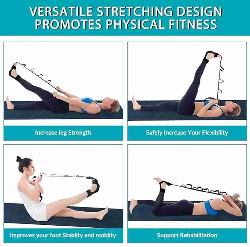 ShopiMoz Leg Stretching Strap Belt Foot Exercise Equipment for Yoga Leg Stretcher Nylon Yoga Strap Price in India Buy ShopiMoz Leg Stretching Strap Belt Foot Exercise Equipment for Yoga Leg Stretcher