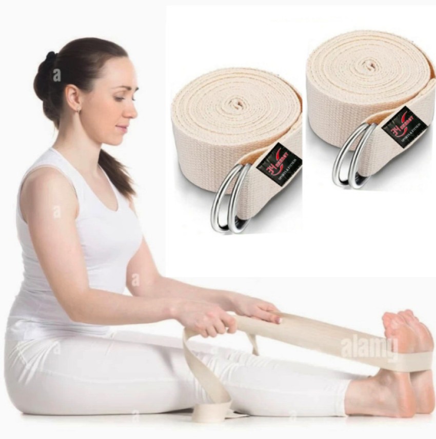 Buy Fitcozi Yoga Belt for Women Men 7 Loops Yoga Strap for
