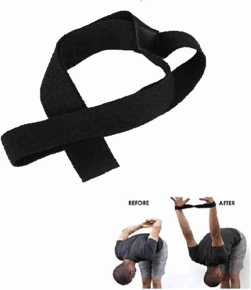 Buy Fitcozi Stretching Strap,Ligaments of Leg Stretching Belt For Men and  Women Polyester Yoga Strap (Black) Online at Best Prices in India - JioMart.