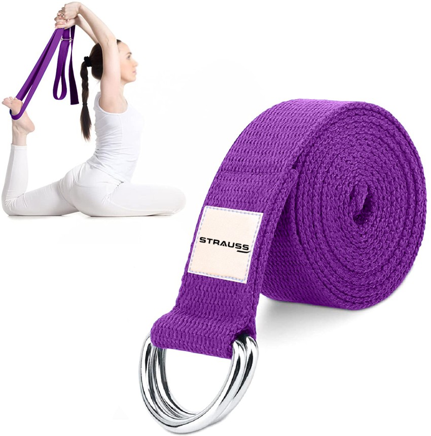 BOLDFIT Yoga Belt For Women & Men For Stretching Yoga Strap For Exercise &  Workout Mat Cotton Yoga Strap Price in India - Buy BOLDFIT Yoga Belt For  Women & Men For