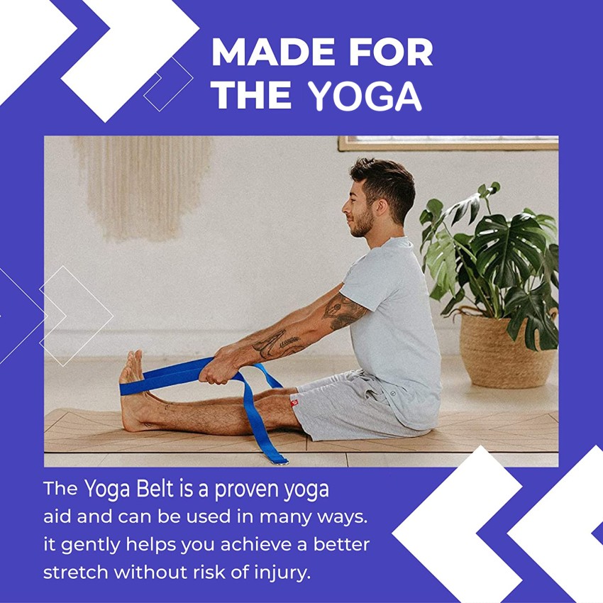 Yoga Stretch Belt Strap 7 Loop yoga belt stretching yoga belt
