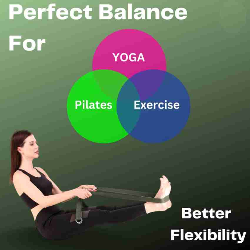 VICTORY Yoga Belt For Women & Men For Stretching Yoga Strap For Exercise &  Workout Cotton Yoga Strap Price in India - Buy VICTORY Yoga Belt For Women  & Men For Stretching