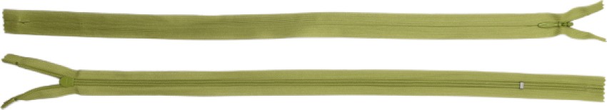Hunny - Bunch YKK 2CC Premium Invisible Concealed Knitted Tape Zipper (18  inches)(Shade - 10) Green Plastic Invisible Zipper Price in India - Buy  Hunny - Bunch YKK 2CC Premium Invisible Concealed