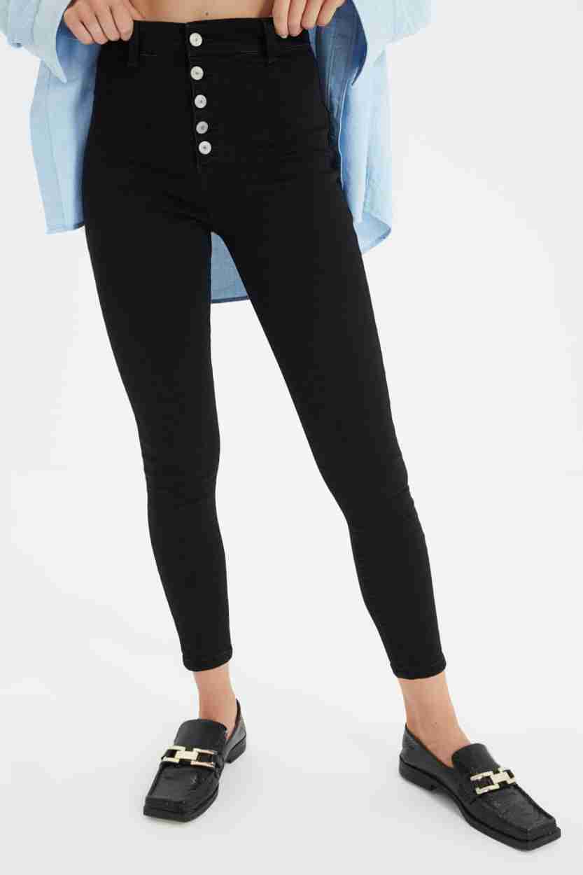 Trendyol Skinny Women Black Jeans - Buy Trendyol Skinny Women Black Jeans  Online at Best Prices in India