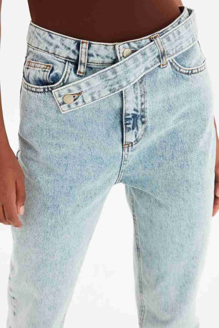 Buy Trendyol High Waist Ripped Jeans Online