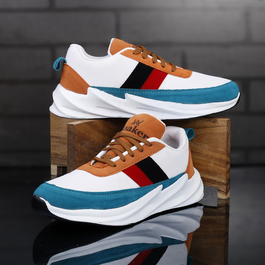 Running shoes multicolor clearance