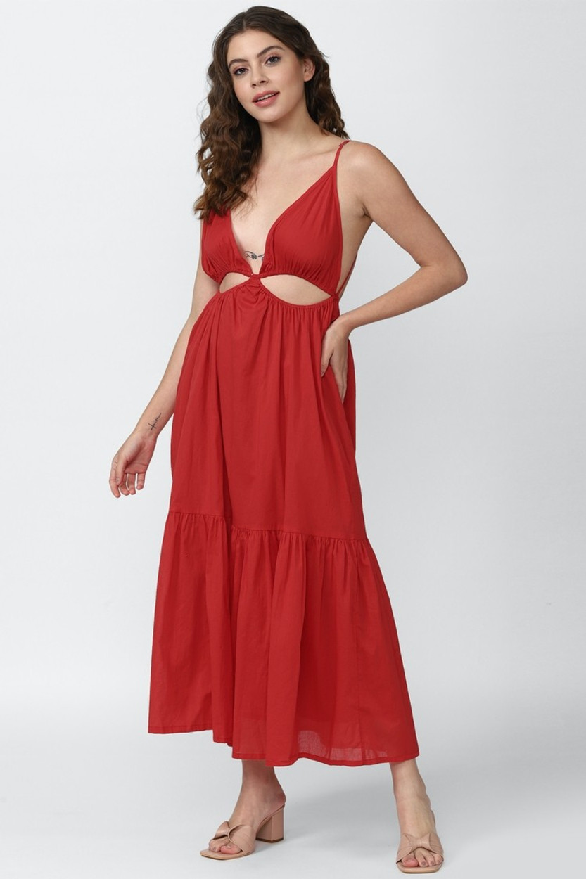 Red cocktail new arrivals dress forever 21