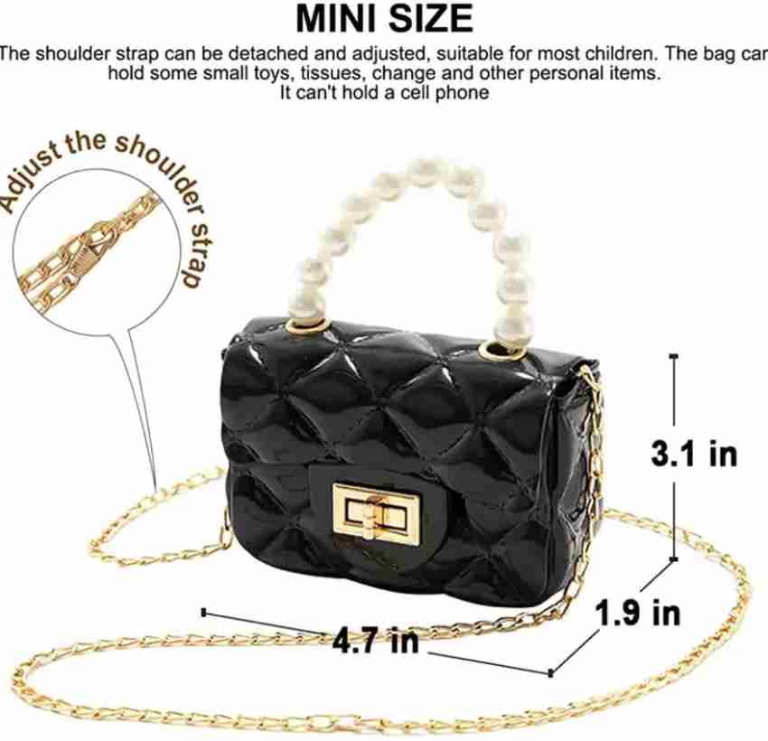 Mini Purse sling bag for Girls Kids Jelly Purse Clutch Crossbody