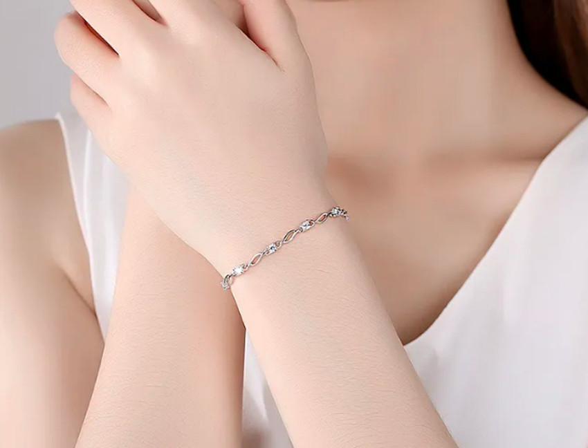 Buy Ultra Thin Silver Bar Bracelet Silver Chain Bracelet Online in India   Etsy