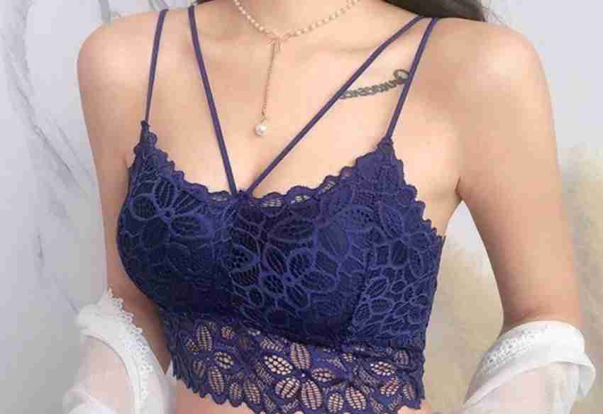 VS Beauti 527 NET BRA Women Bralette Lightly Padded Bra - Buy VS Beauti 527  NET BRA Women Bralette Lightly Padded Bra Online at Best Prices in India