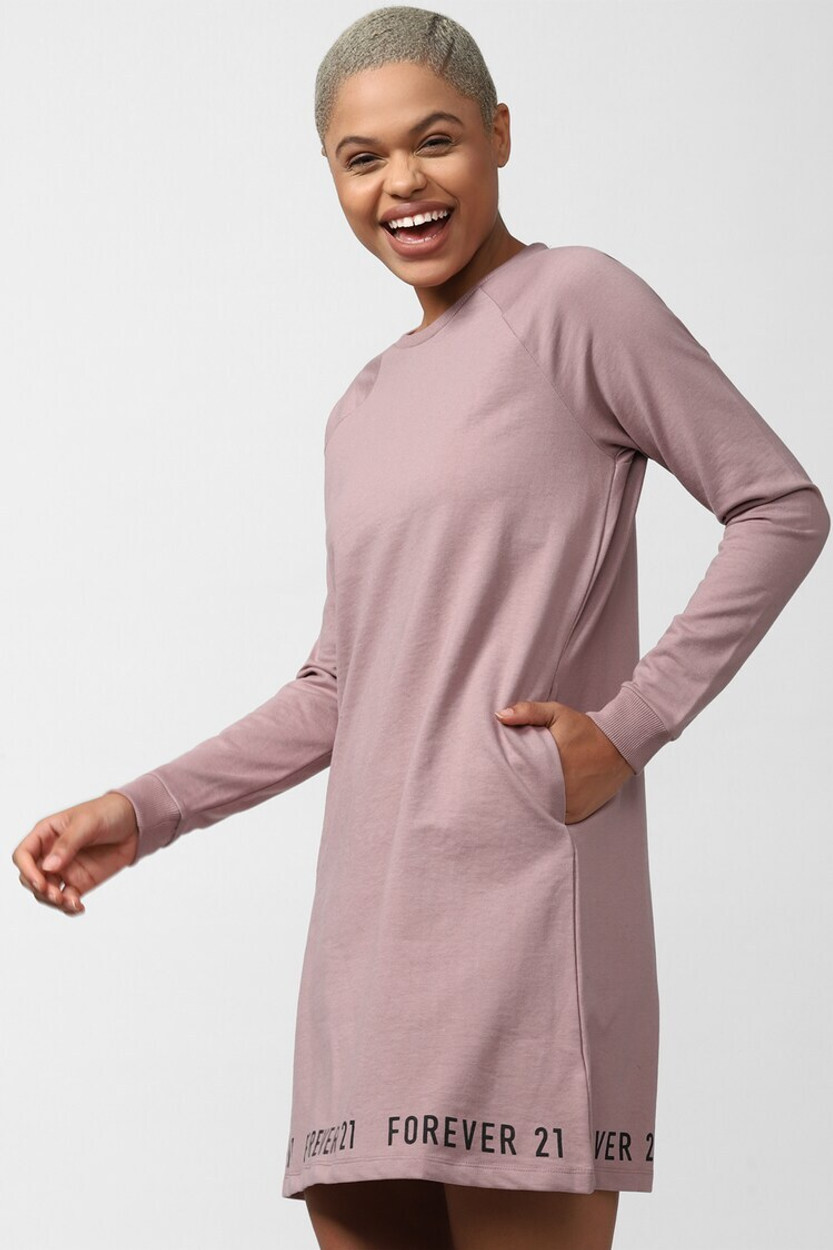 Forever 21 sweatshirt dress sale