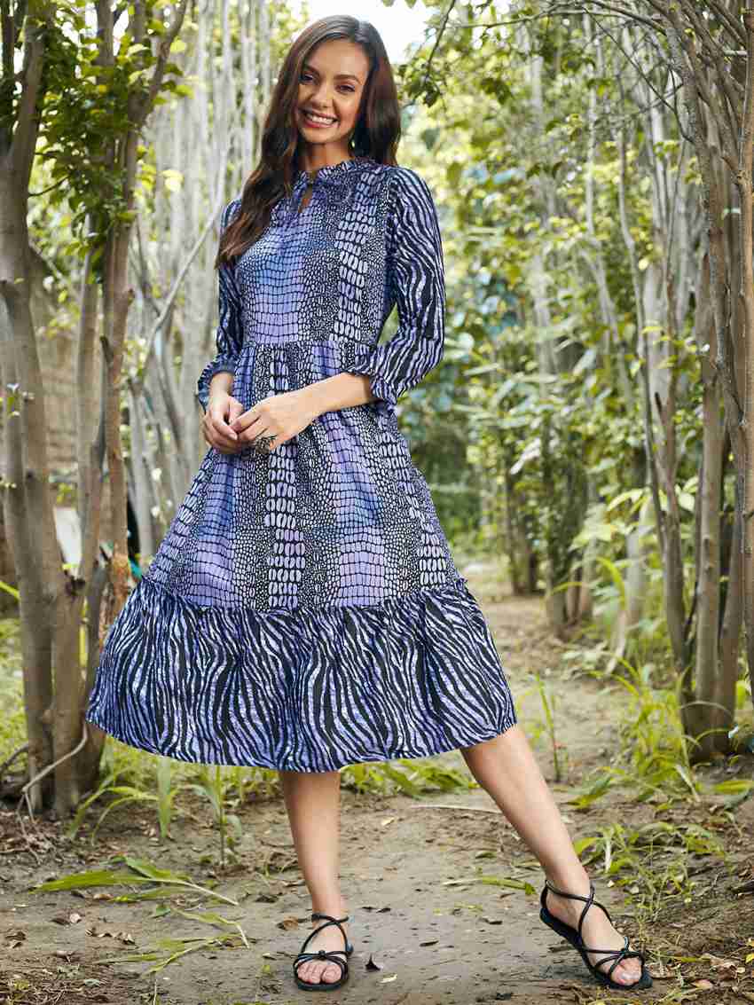 Flipkart athena women's maxi on sale dress