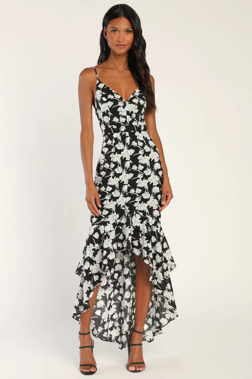 Floral maxi dress clearance flipkart