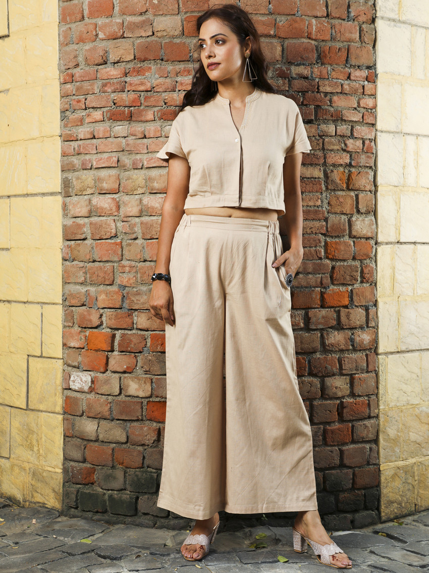Jaipur Kurti Women Ethnic Top Palazzo Set Buy Jaipur Kurti Women